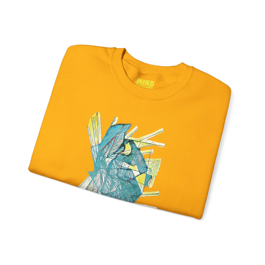 Lightspeed (Aqua) Unisex Heavy Blend™ Crewneck Sweatshirt