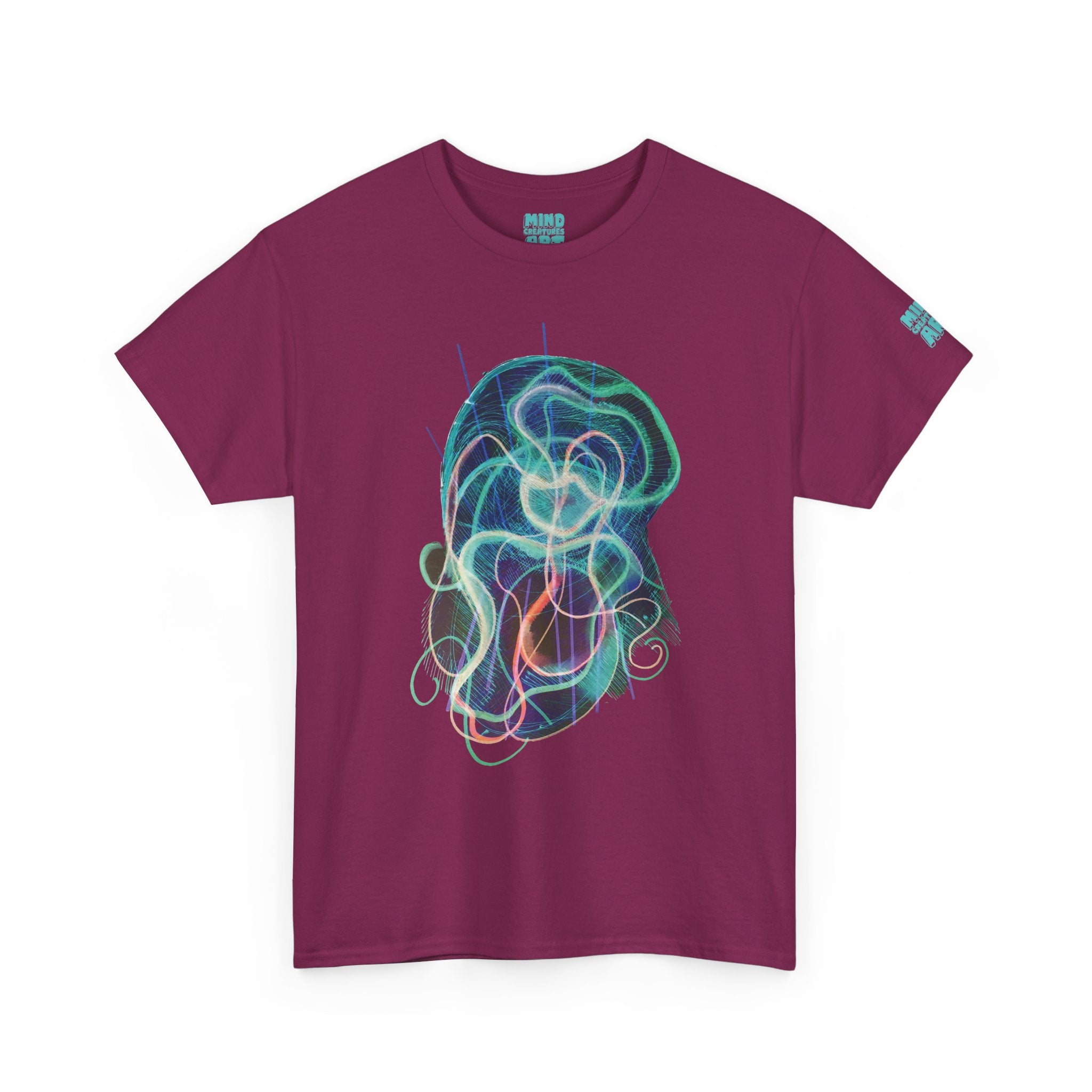 Davy Jones (Electric Teal) Unisex Heavy Cotton Tee