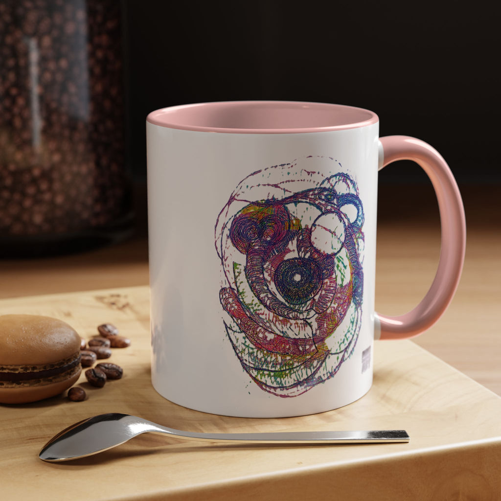 Spiraling Accent Coffee Mug (11oz, 15oz)