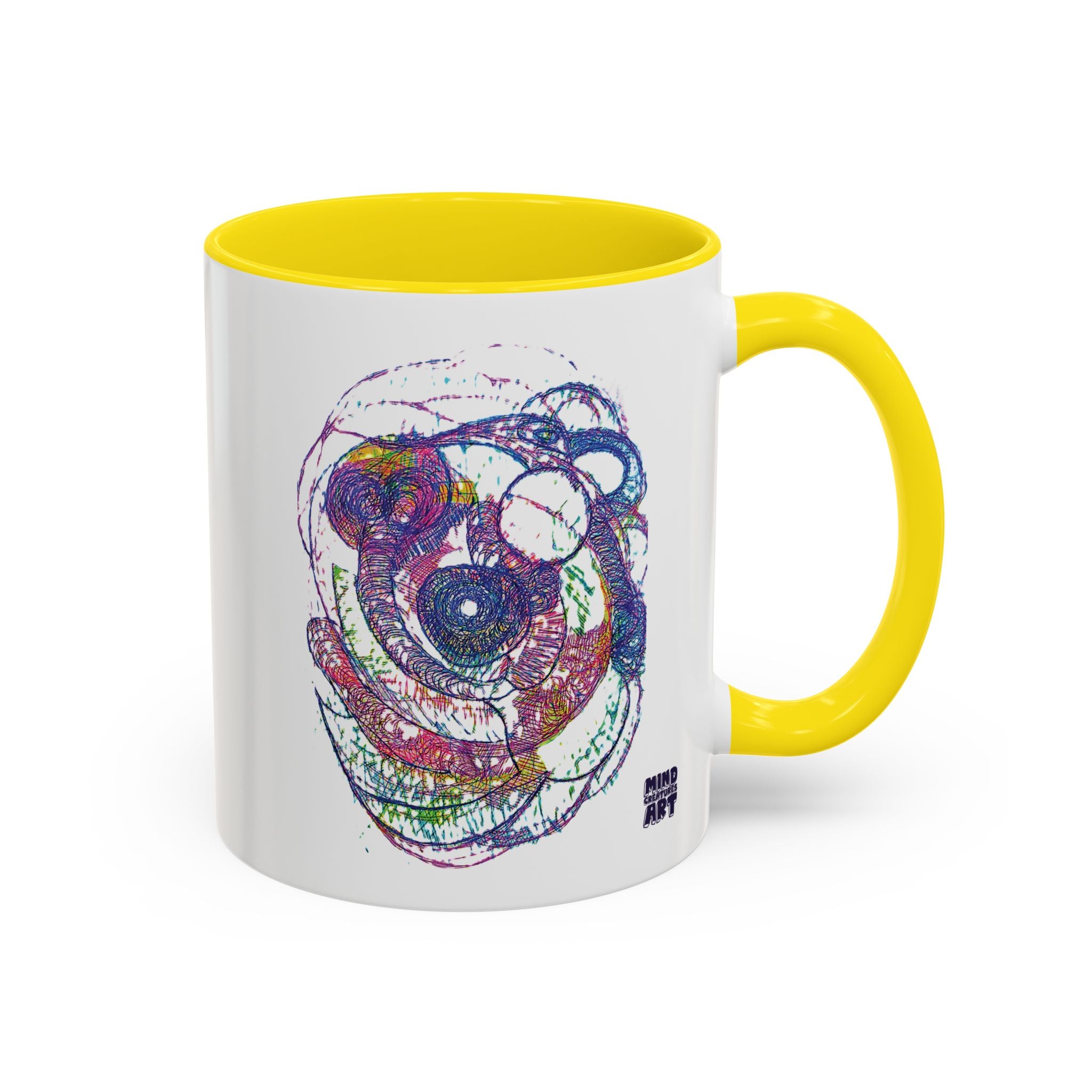 Spiraling Accent Coffee Mug (11oz, 15oz)