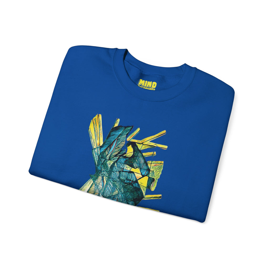 Lightspeed (Teal) Unisex Heavy Blend™ Crewneck Sweatshirt