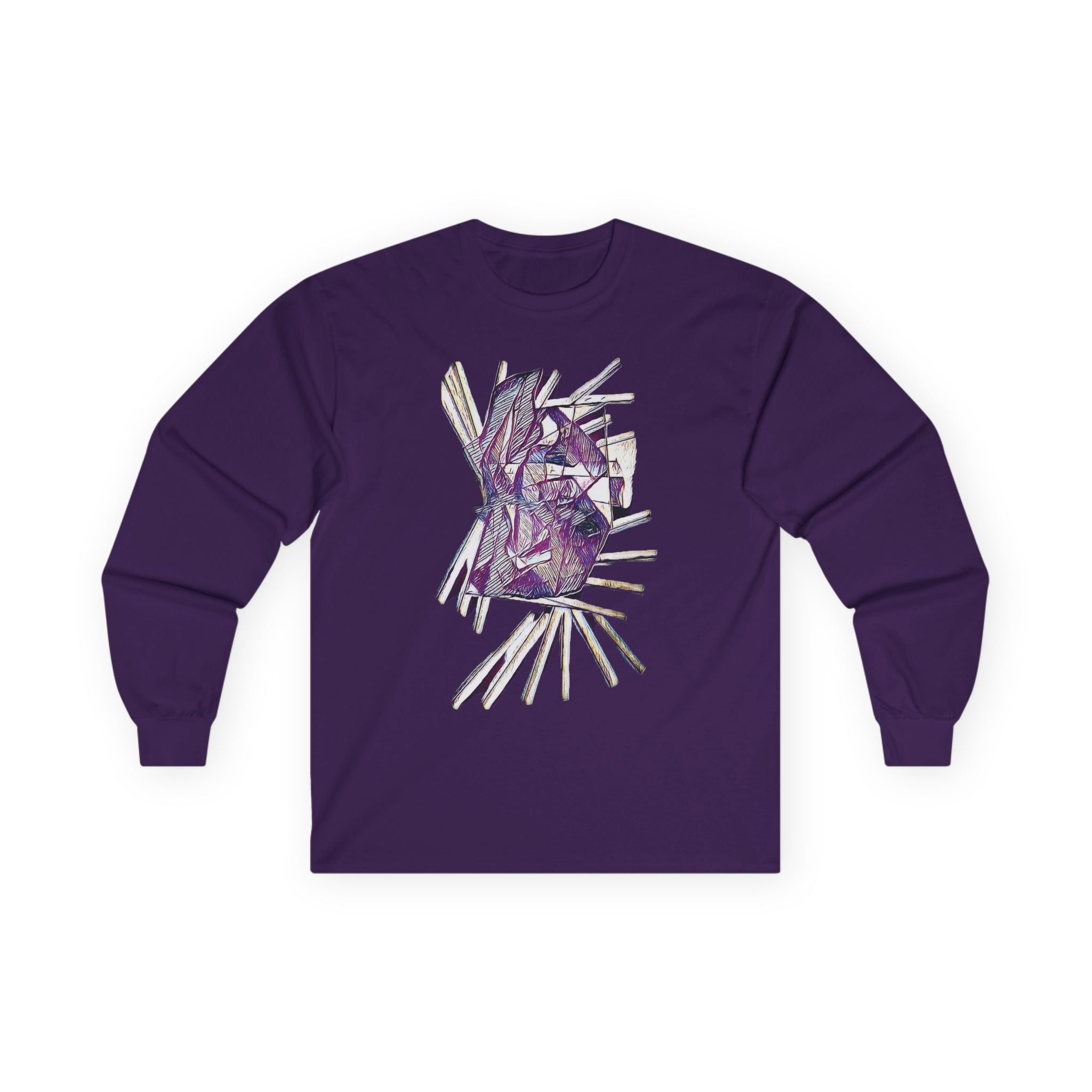 Lightspeed (Purple) Unisex Ultra Cotton Long Sleeve Tee