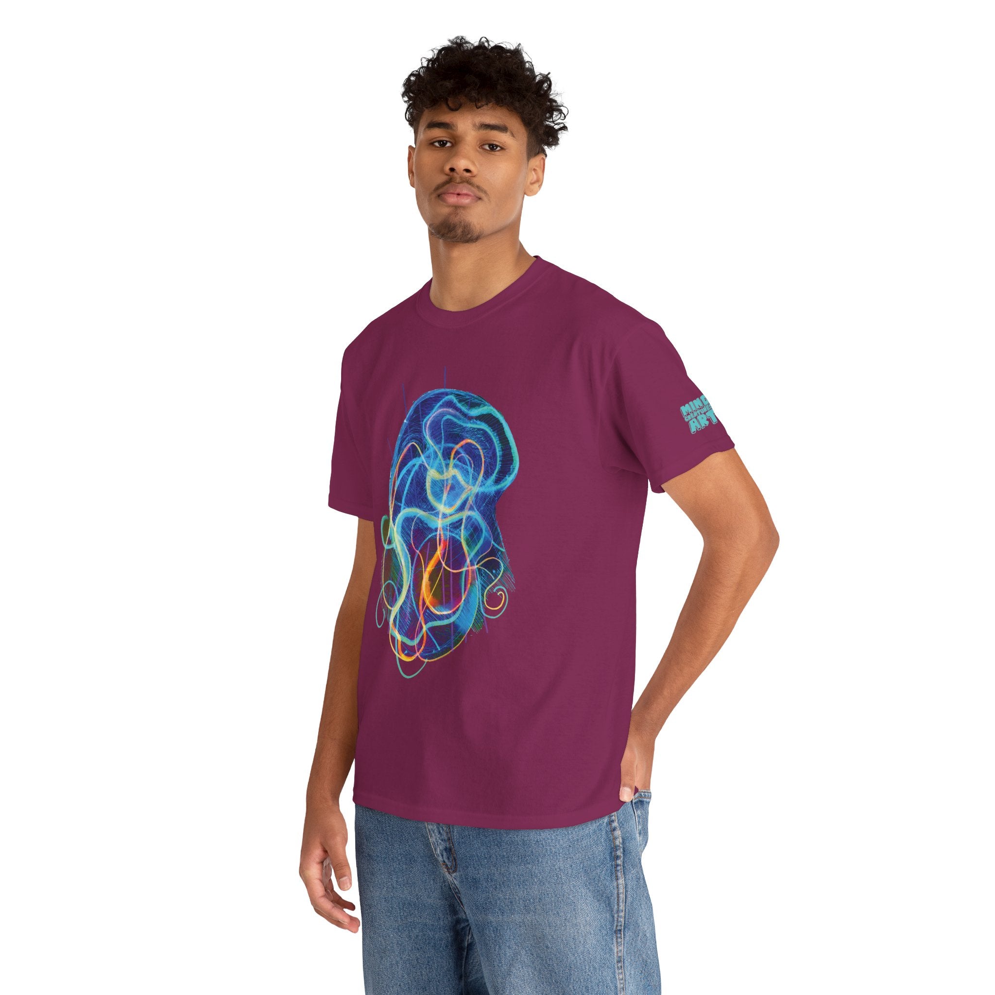 Davy Jones (Electric Blue) Unisex Heavy Cotton Tee