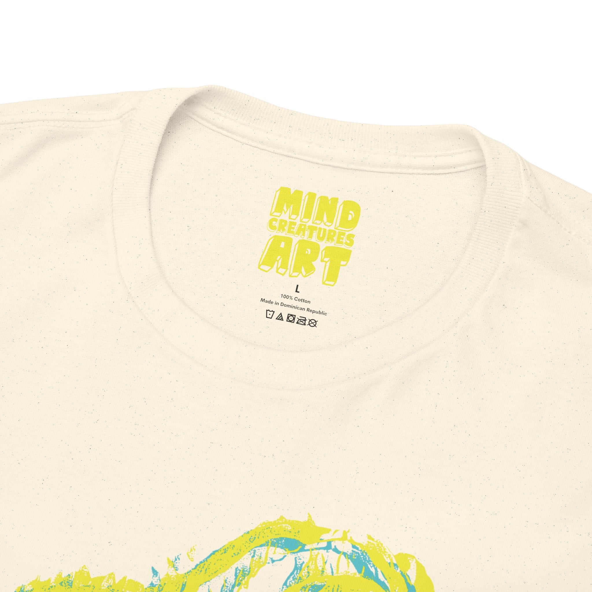 Exploration (Blur, Yellow & Blue) Unisex Heavy Cotton Tee