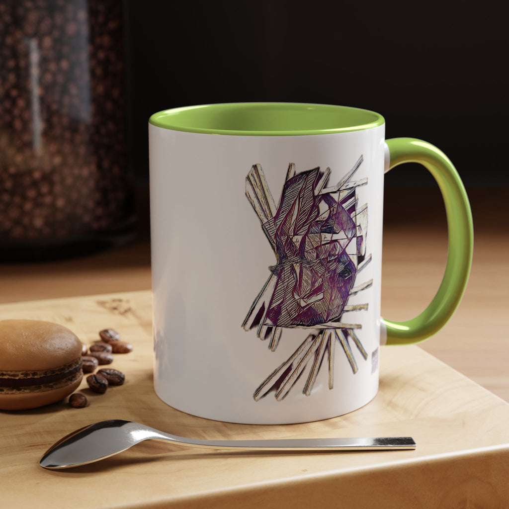 Lightspeed (Purple) Accent Coffee Mug (11oz, 15oz)