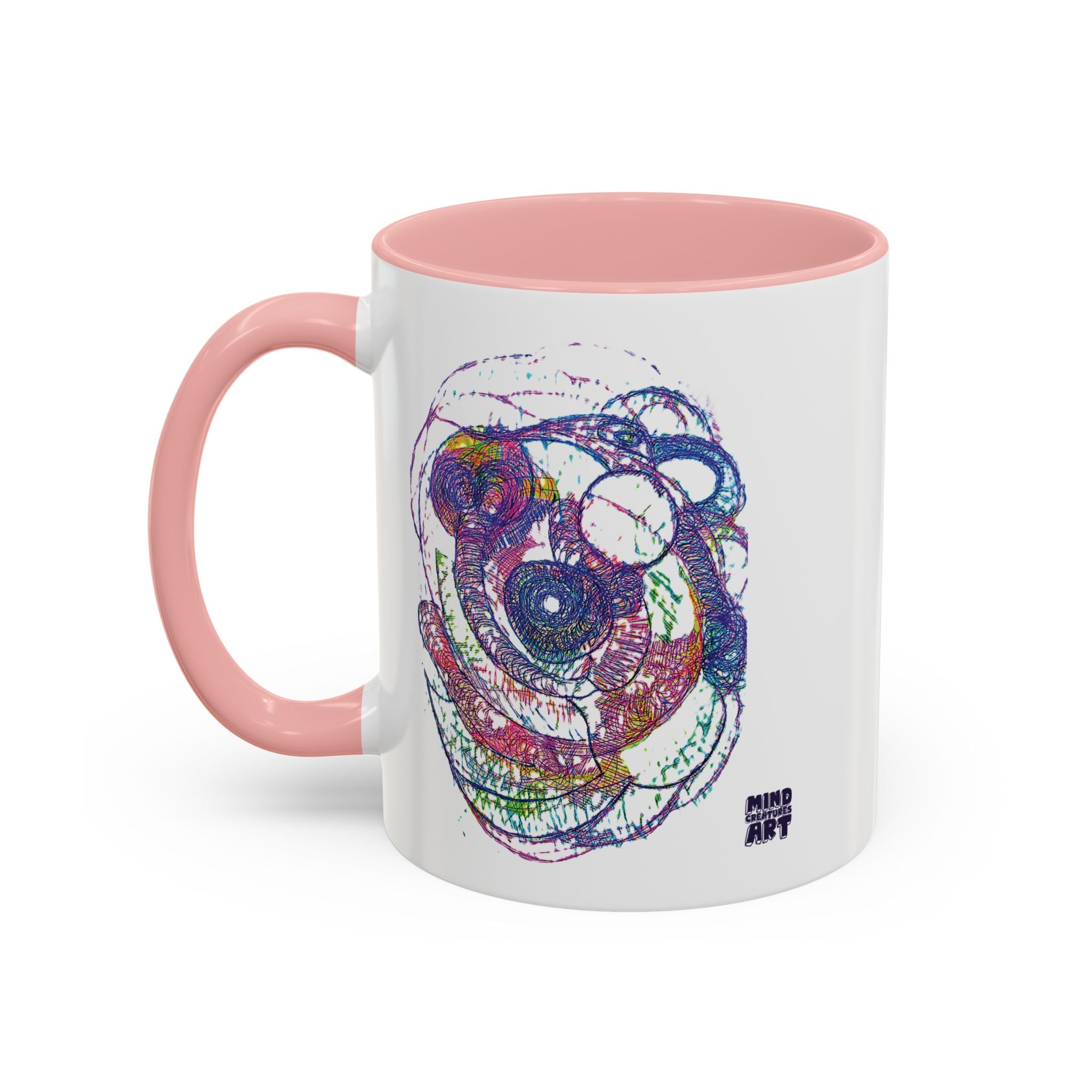 Spiraling Accent Coffee Mug (11oz, 15oz)