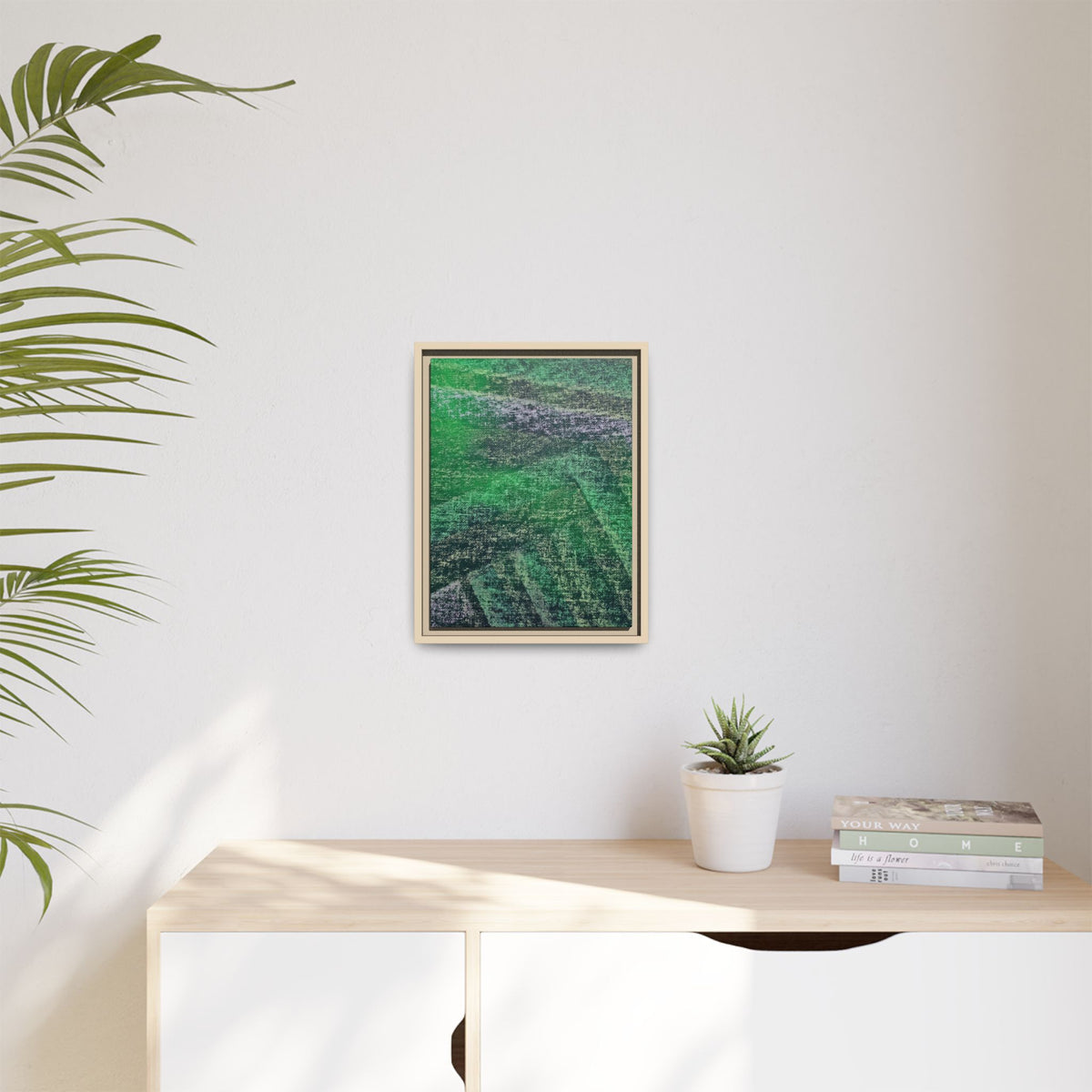 Voice (V3) Matte Canvas, Framed