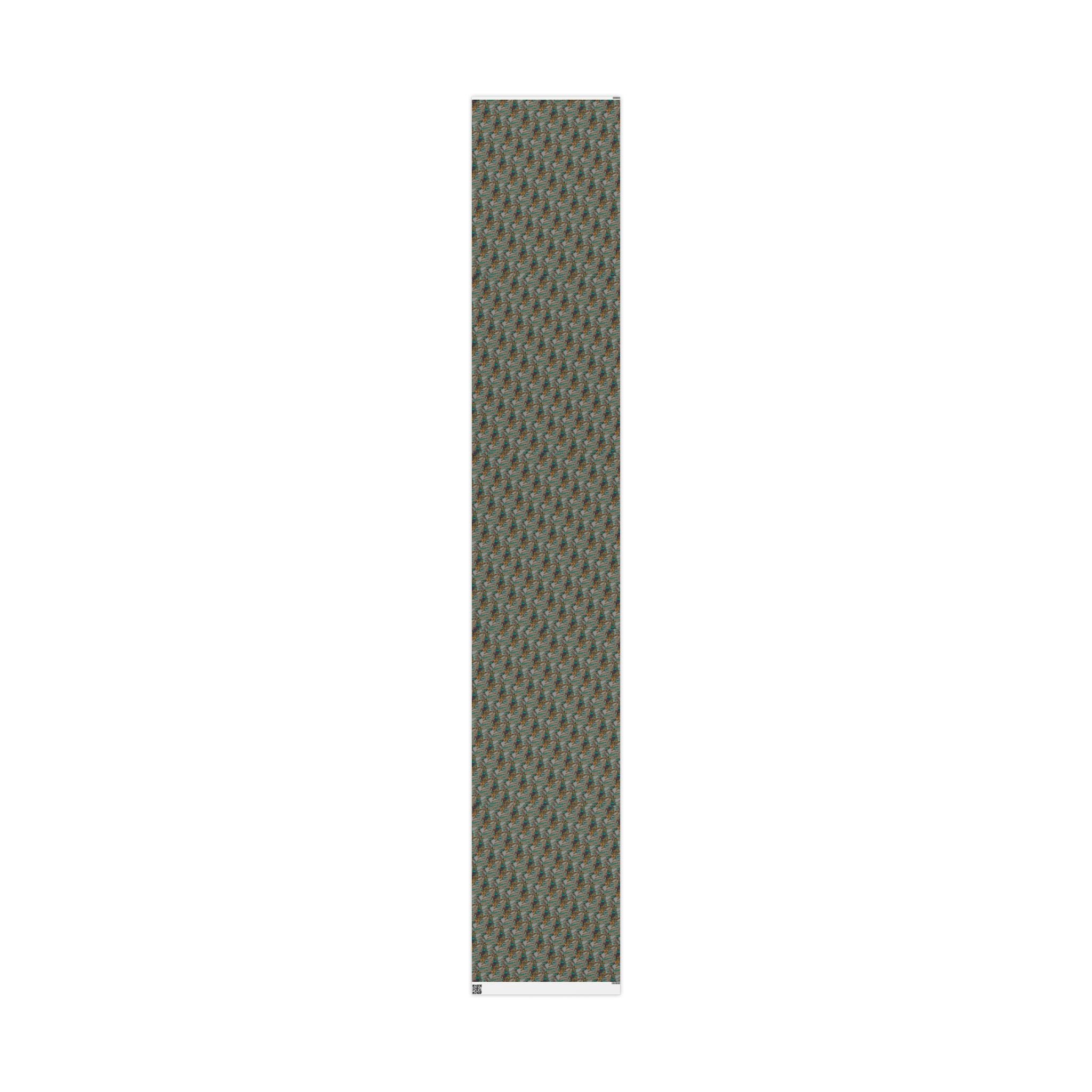 Vessel (Gray Background) Heavy Wrapping Paper