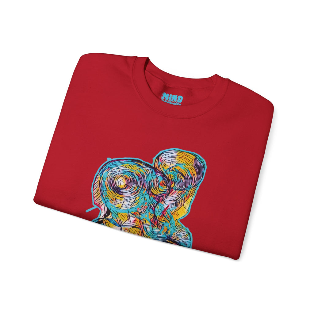 Curiosity (Aqua) Unisex Heavy Blend™ Crewneck Sweatshirt