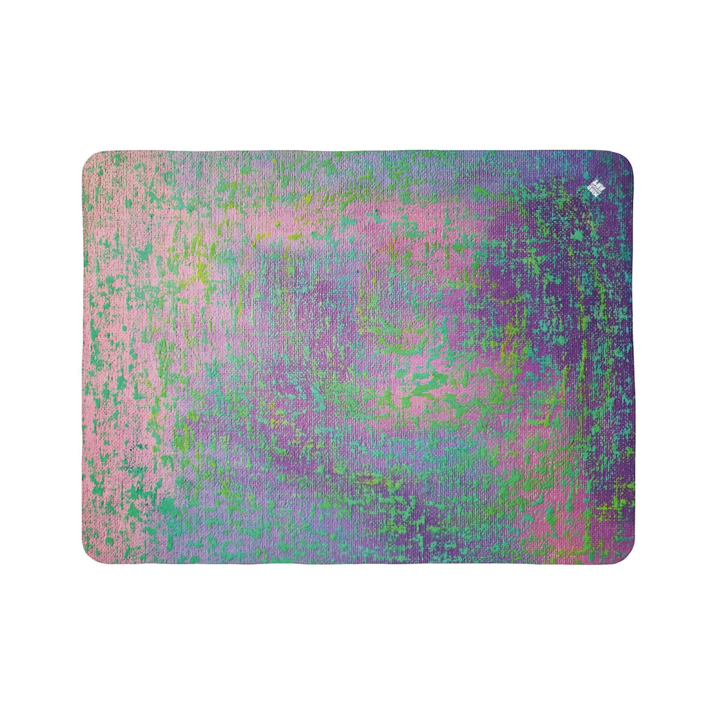 Unicorn Fleece Sherpa Blanket