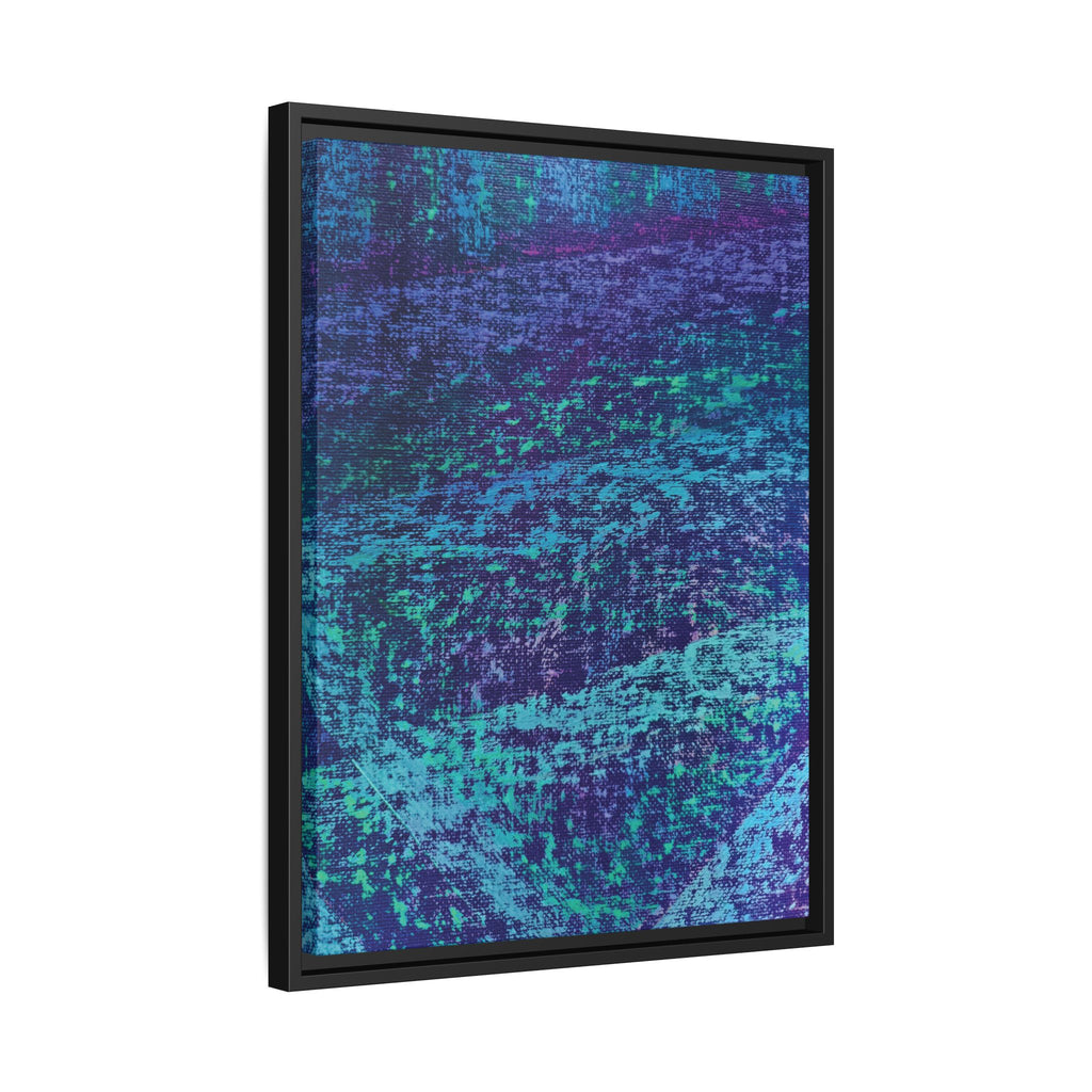 Lagoon Matte Canvas, Framed