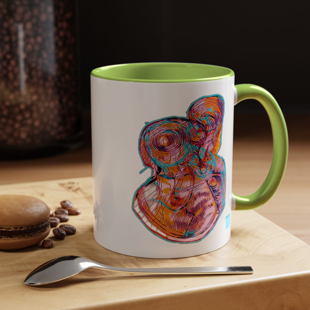 Curiosity (Pink) Accent Coffee Mug (11oz, 15oz)