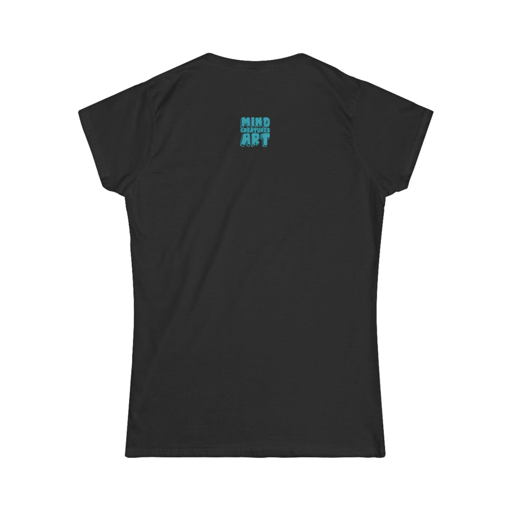 Cheshire (Pink & Teal) Women's Softstyle Tee