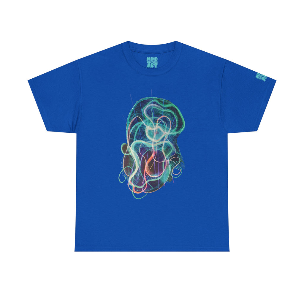Davy Jones (Electric Teal) Unisex Heavy Cotton Tee