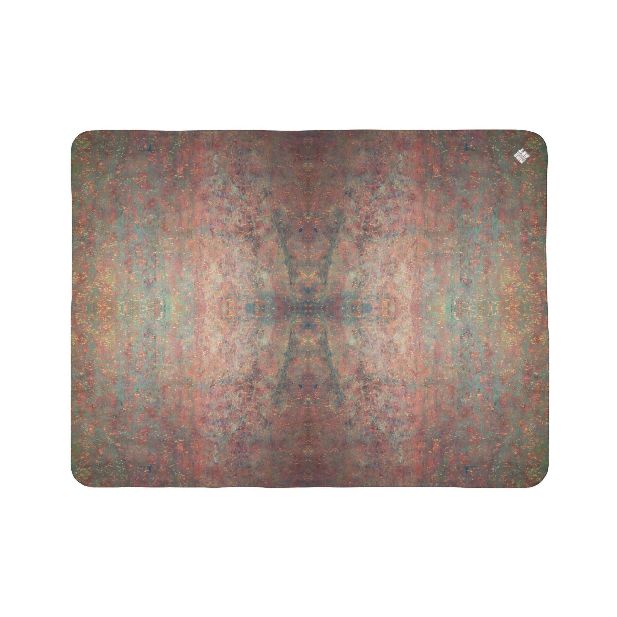 Hourglass Fleece Sherpa Blanket
