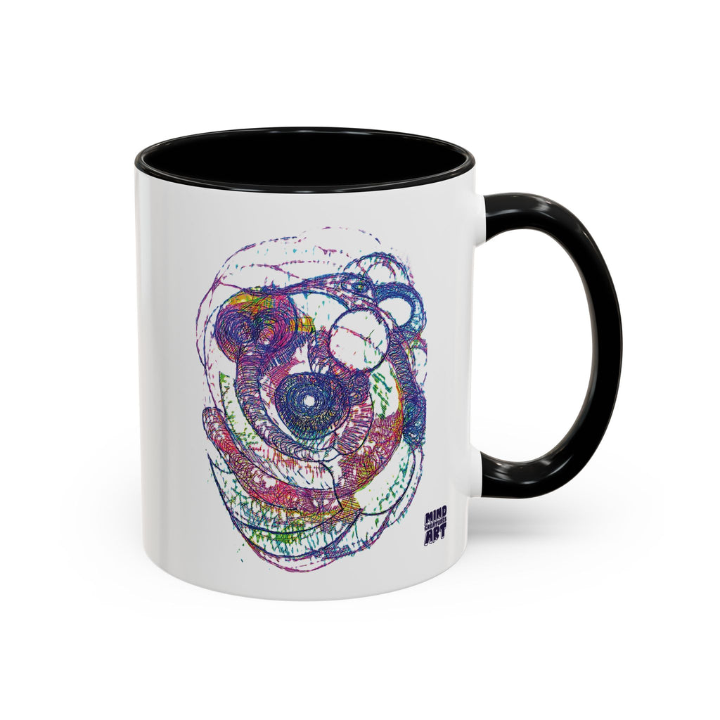Spiraling Accent Coffee Mug (11oz, 15oz)