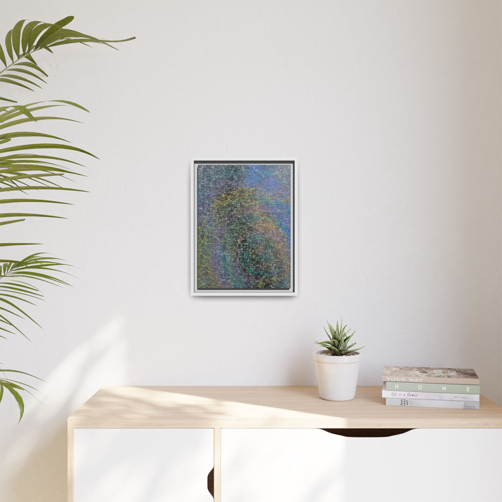 Iridescent (V2) Matte Canvas, Framed