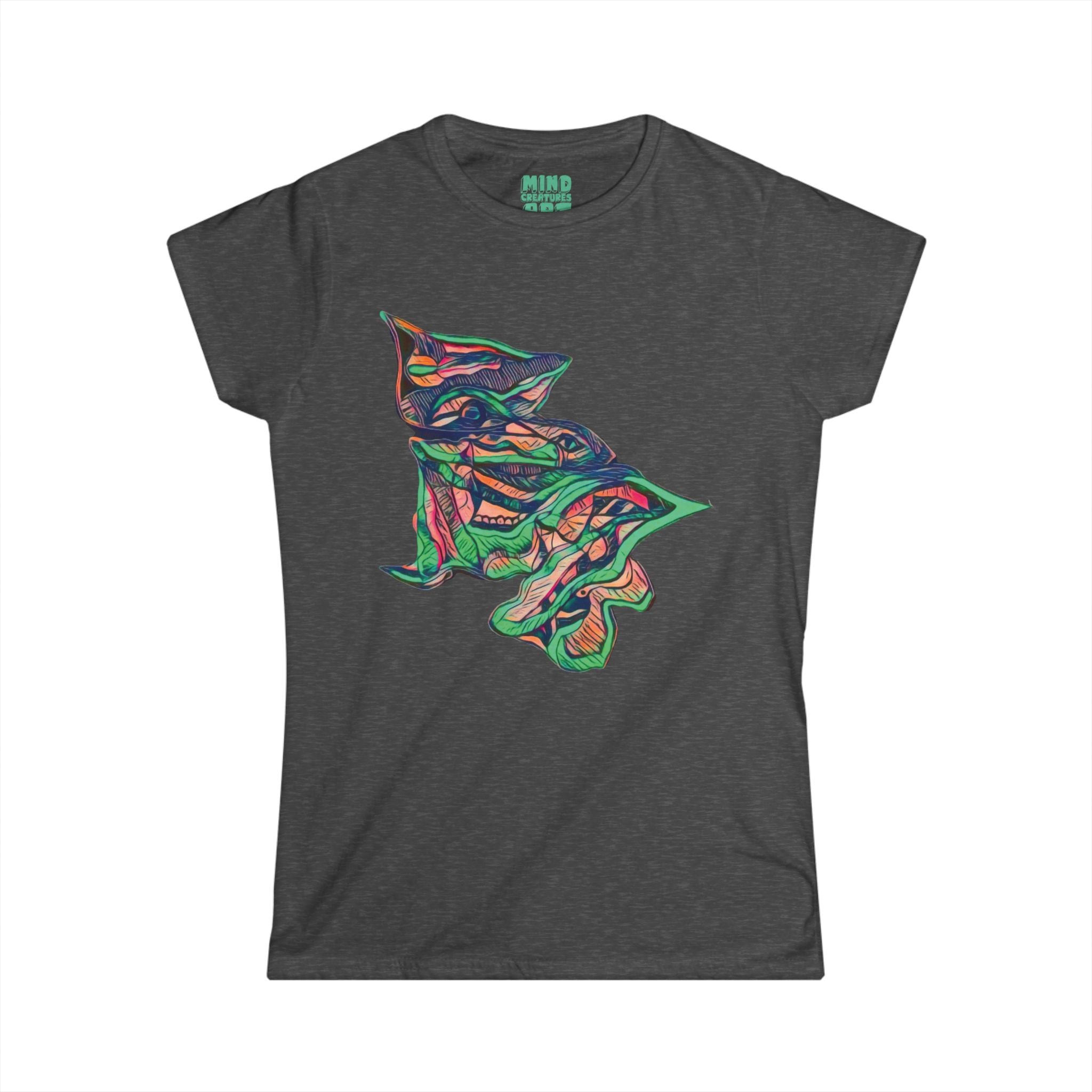 Cheshire (Pink & Seafoam) Women's Softstyle Tee