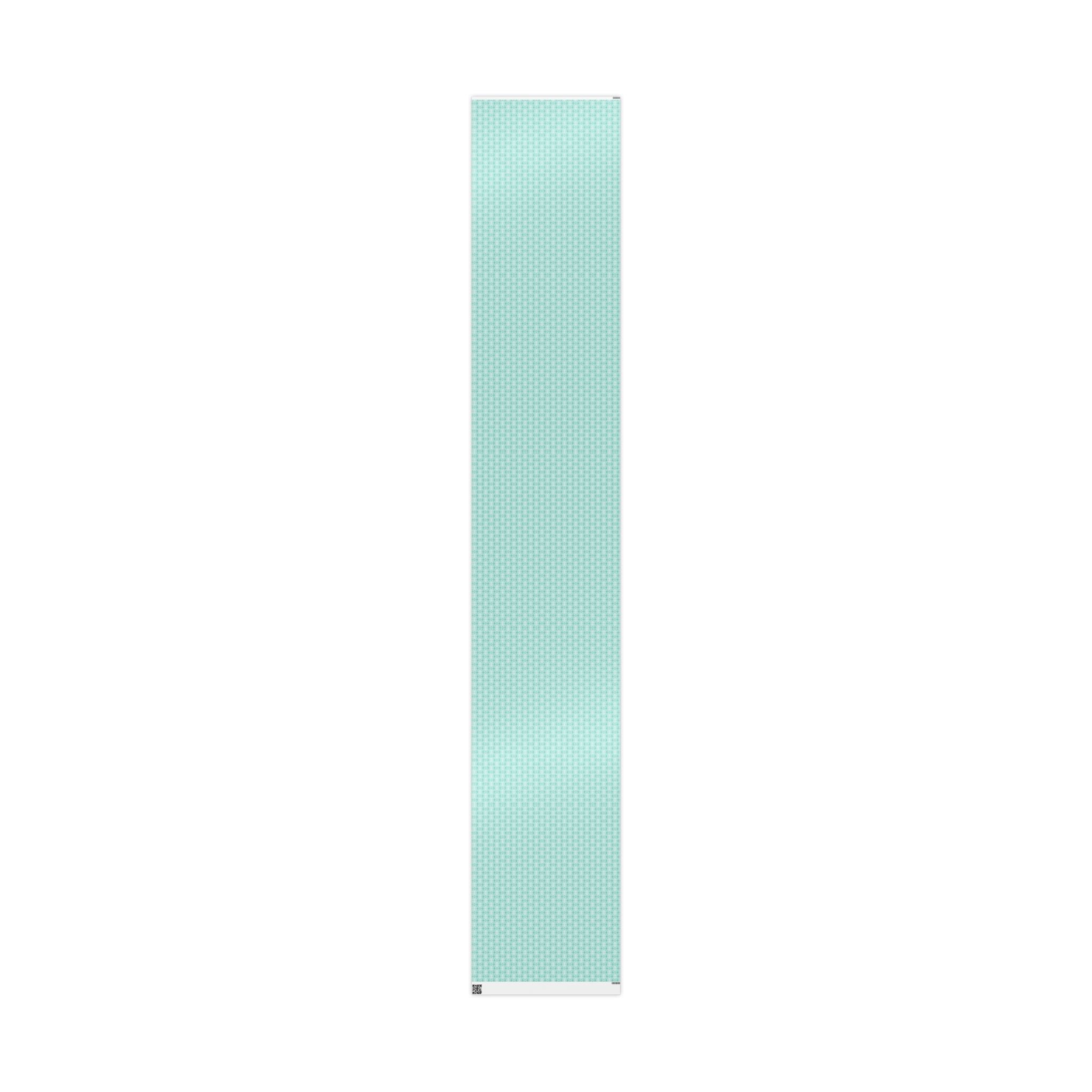 Love (Seafoam, White Background) Heavy Wrapping Paper