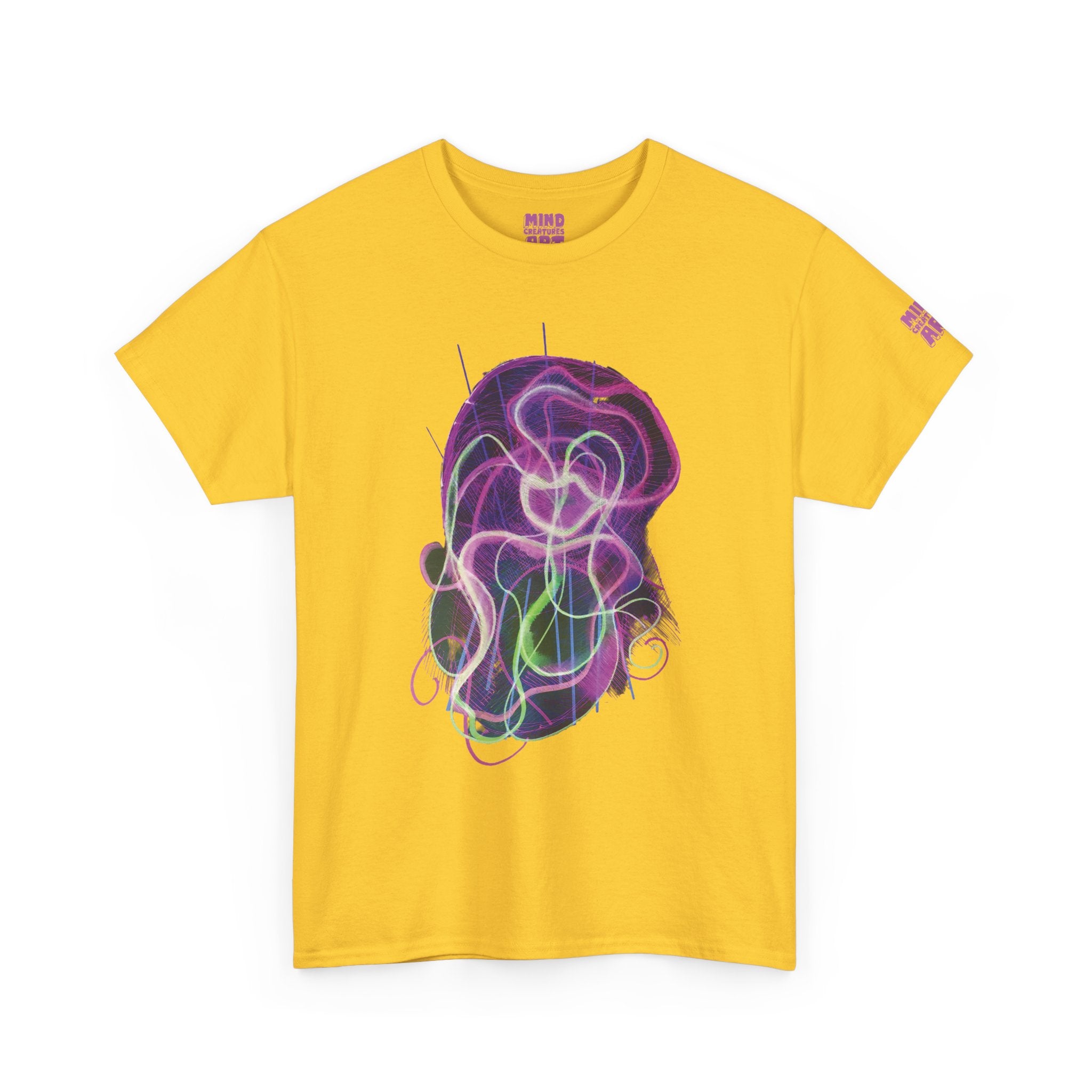 Davy Jones (Electric Purple) Unisex Heavy Cotton Tee