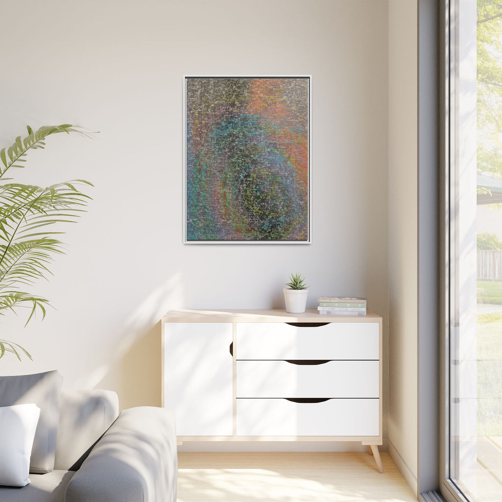 Iridescent Matte Canvas, Framed