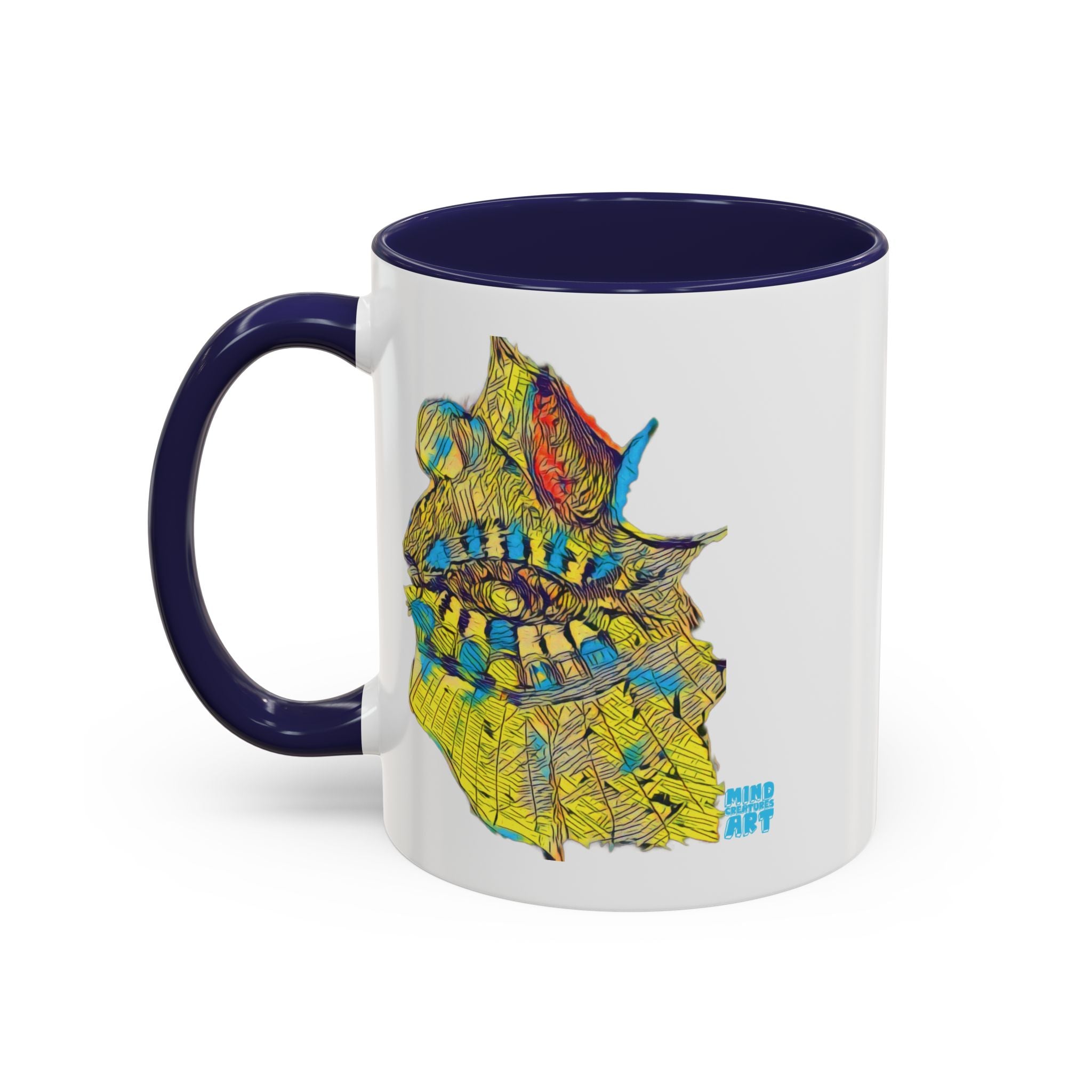Hypnagogic (Neon) Accent Coffee Mug (11oz, 15oz)