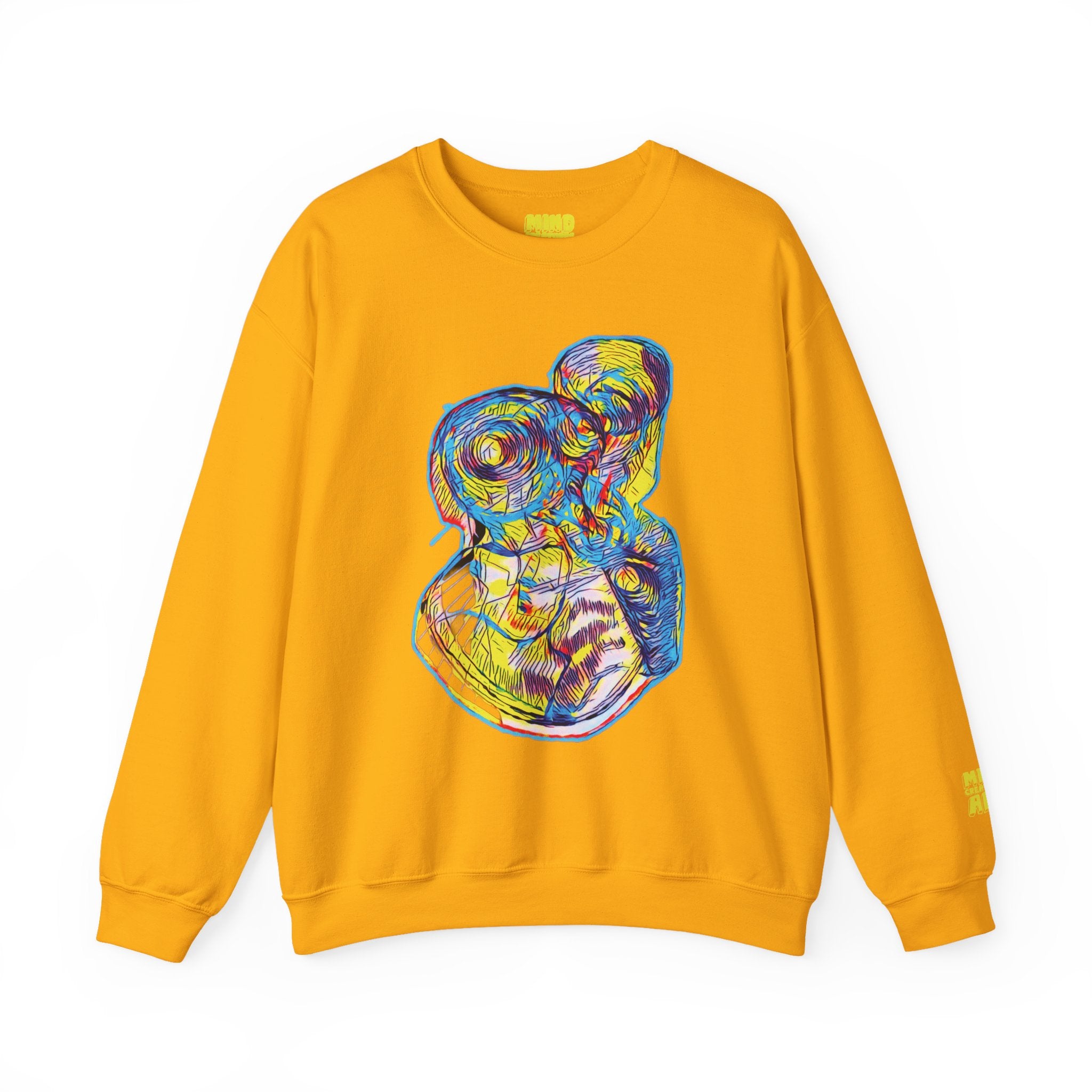 Curiosity (Neon) Unisex Heavy Blend™ Crewneck Sweatshirt