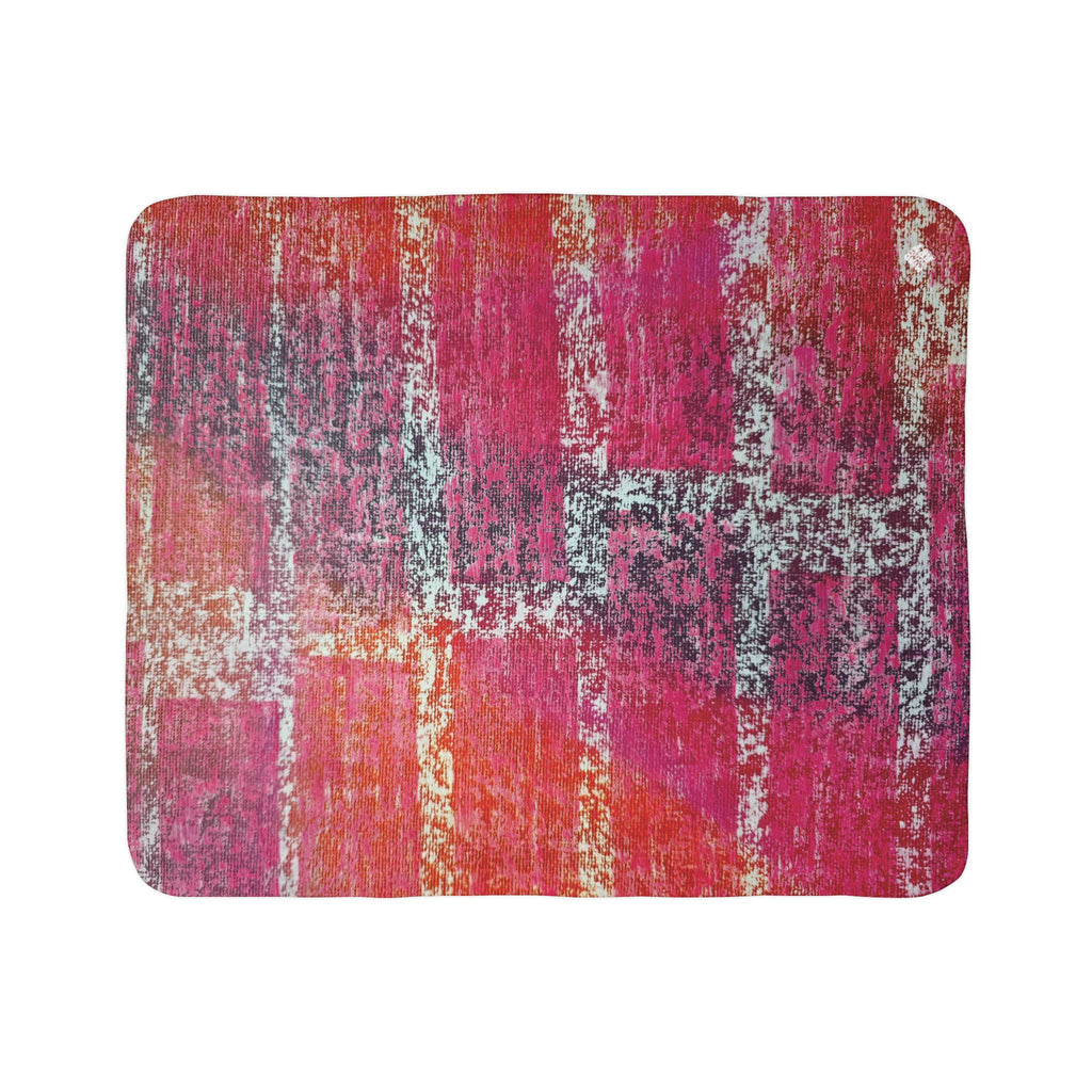 Experiment (V4) Fleece Sherpa Blanket