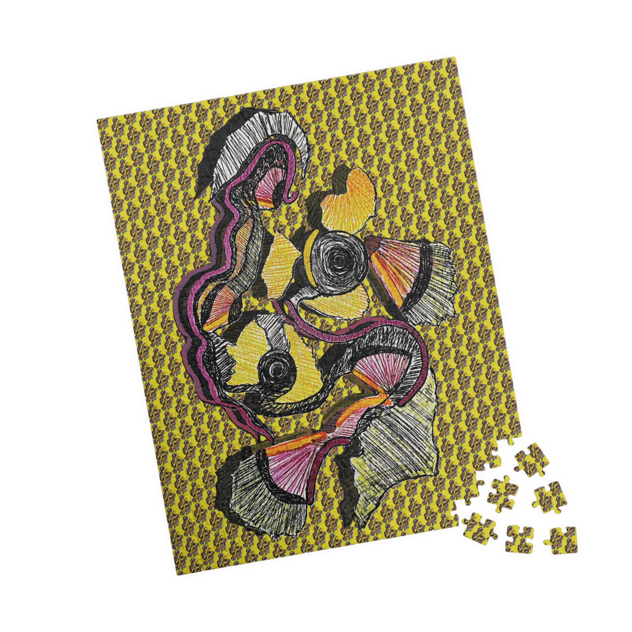 Crimson Teacher Puzzle (110, 252, 520, 1014-piece)