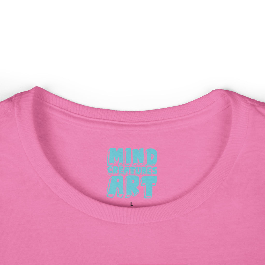 Davy Jones (Electric Green & Blue) Women's Softstyle Tee