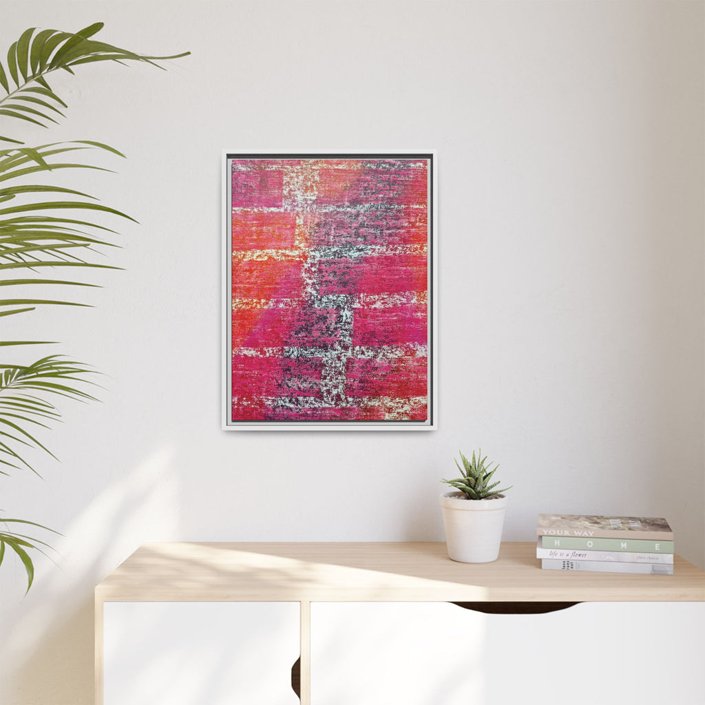 Experiment (V4) Matte Canvas, Framed
