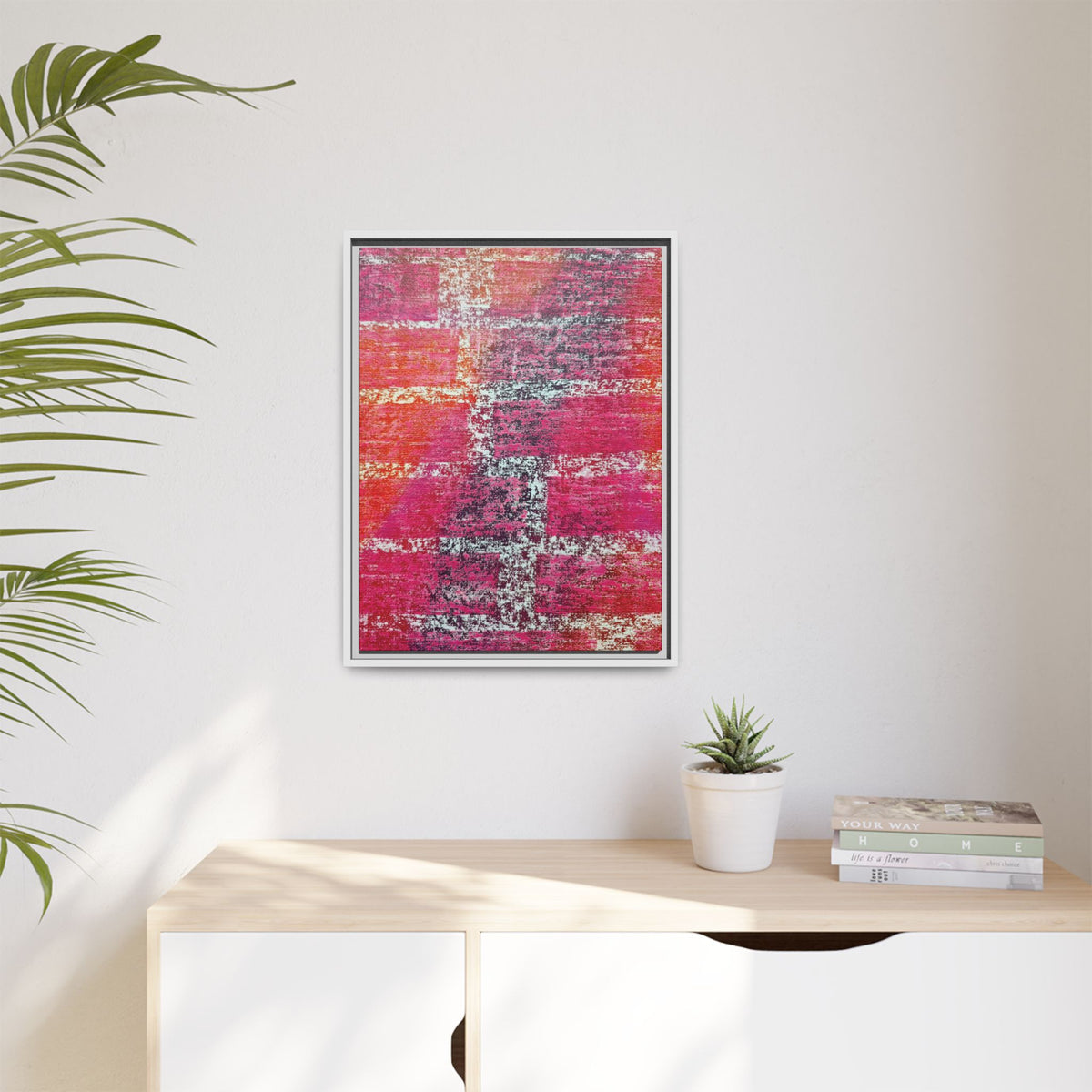 Experiment (V4) Matte Canvas, Framed