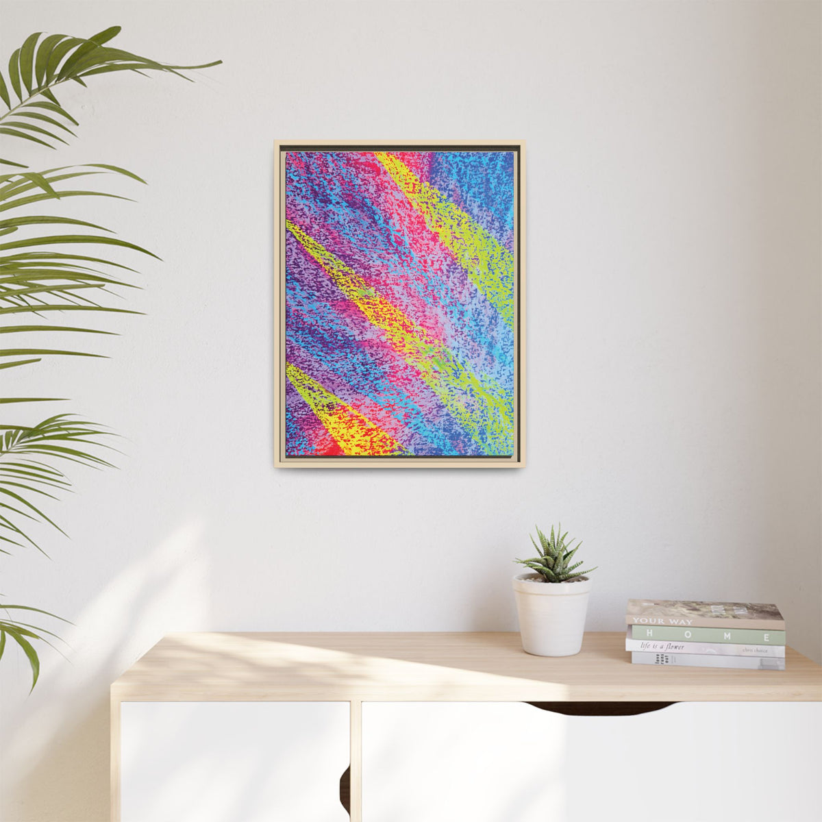 Spear Matte Canvas, Framed