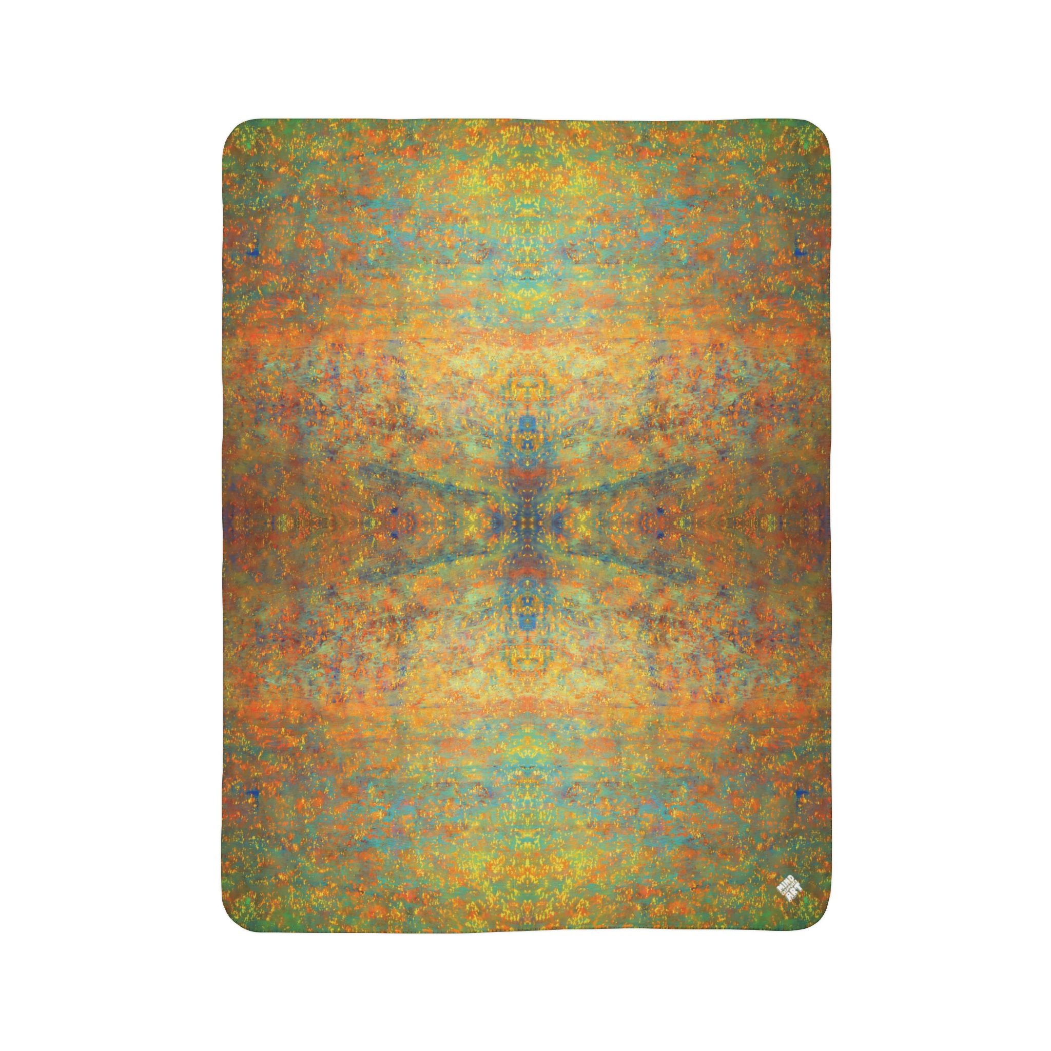 Hourglass (V2) Fleece Sherpa Blanket
