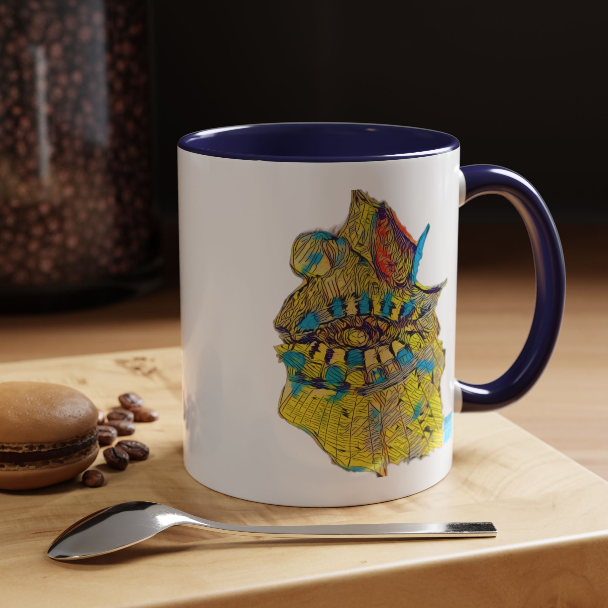 Hypnagogic (Neon) Accent Coffee Mug (11oz, 15oz)