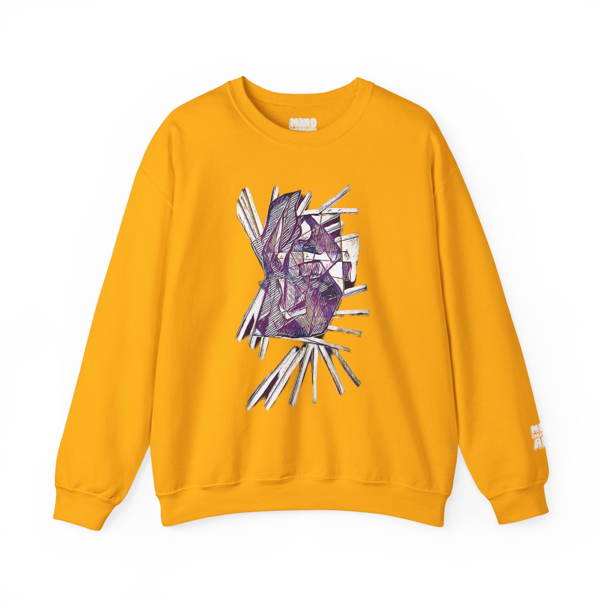 Lightspeed (Purple) Unisex Heavy Blend™ Crewneck Sweatshirt