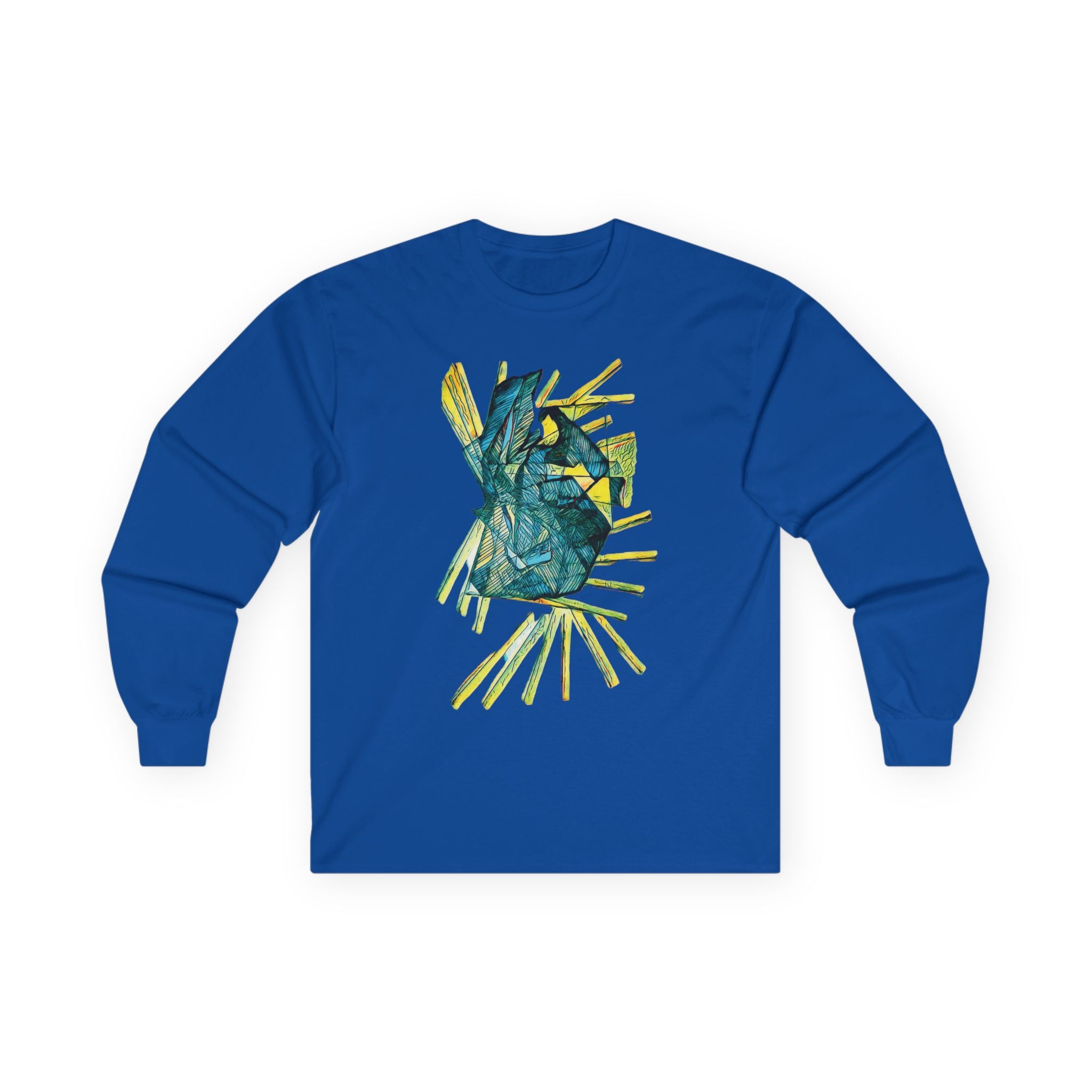 Lightspeed (Teal) Unisex Ultra Cotton Long Sleeve Tee