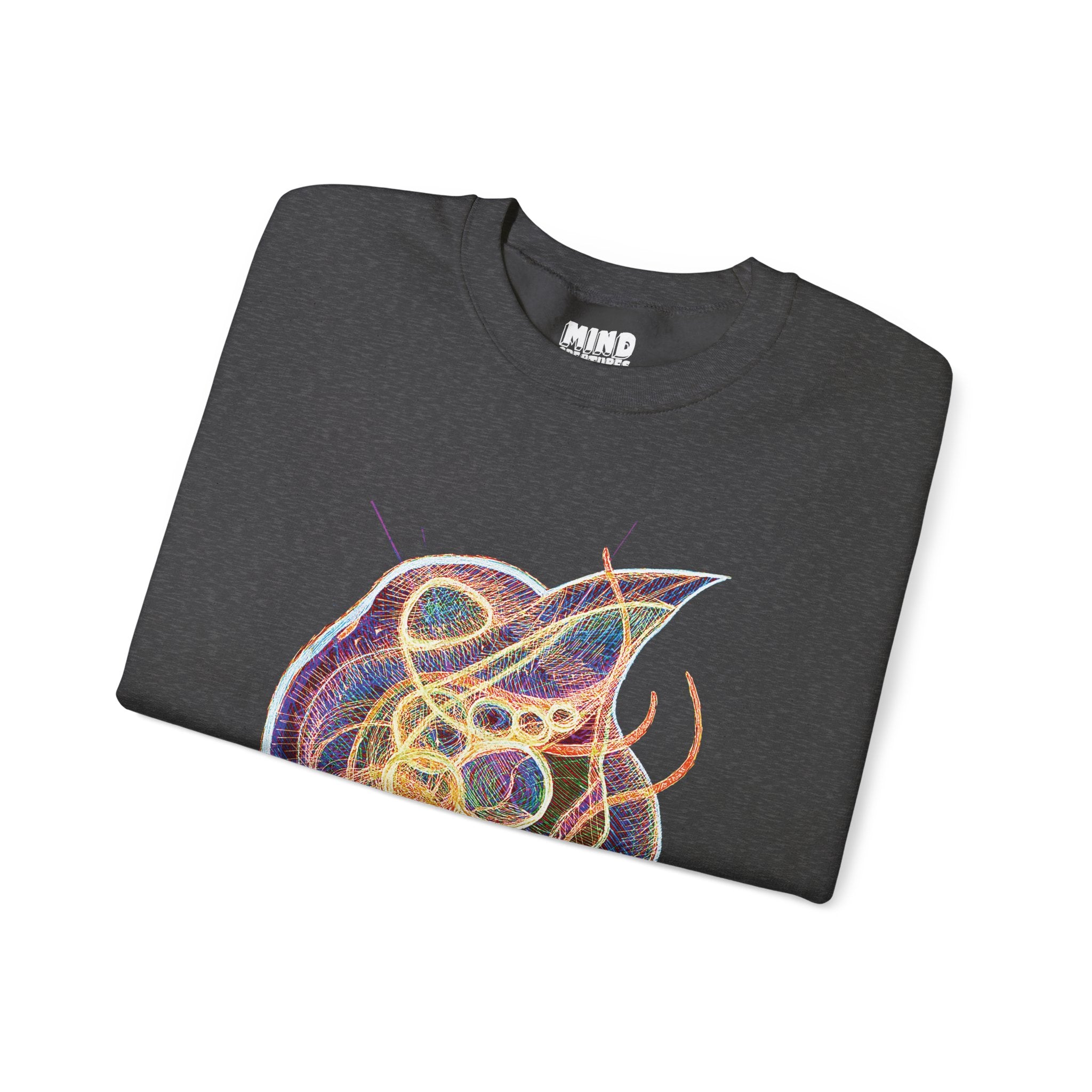 Renewal (Electric Yellow & Purple) Unisex Heavy Blend™ Crewneck Sweatshirt