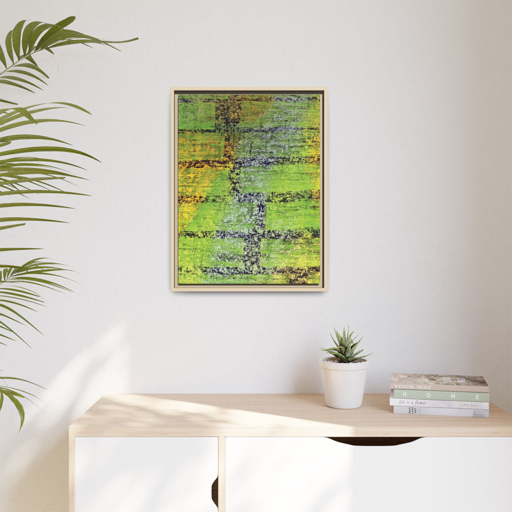 Experiment Matte Canvas, Framed