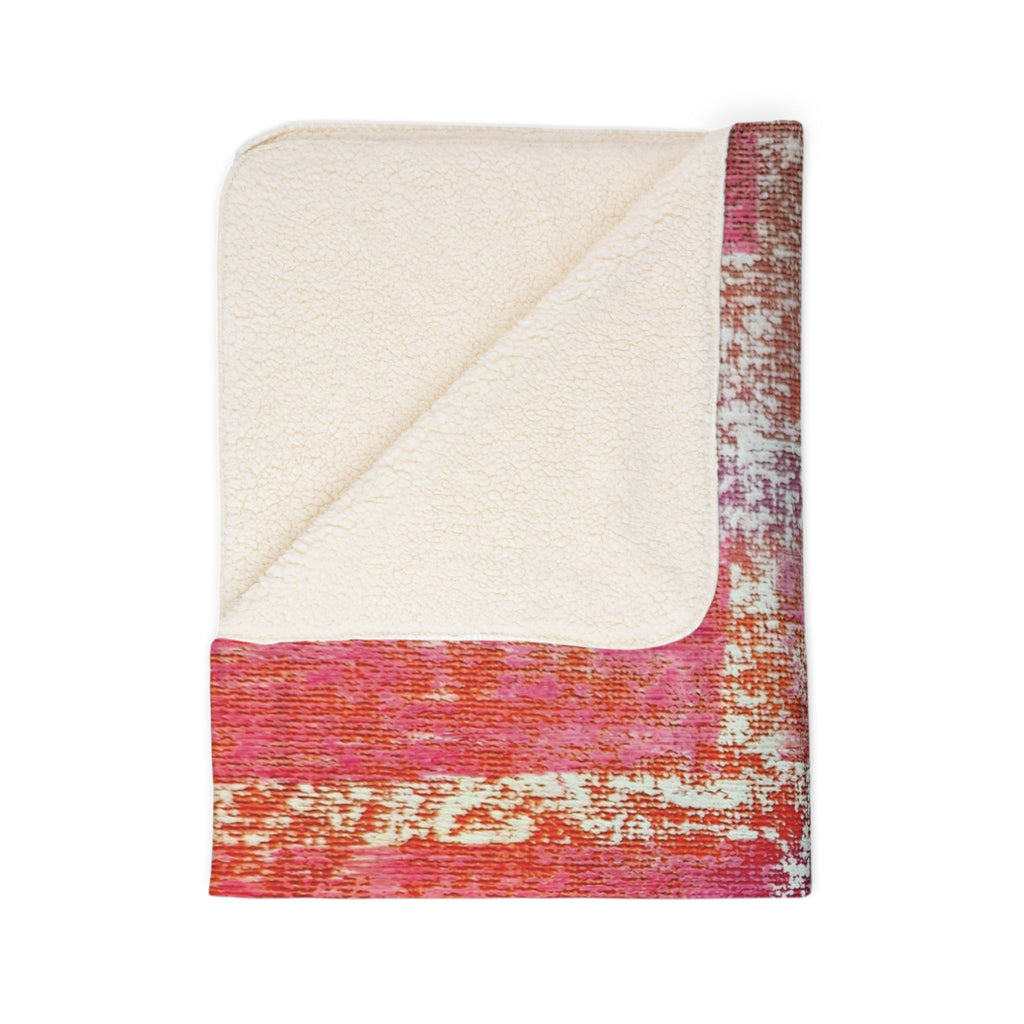 Experiment (V4) Fleece Sherpa Blanket