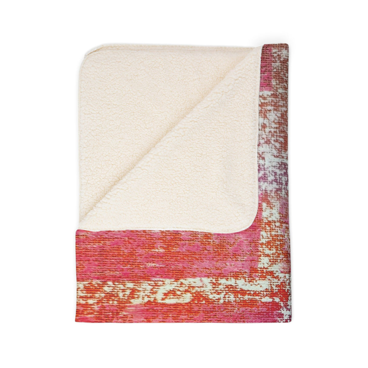 Experiment (V4) Fleece Sherpa Blanket