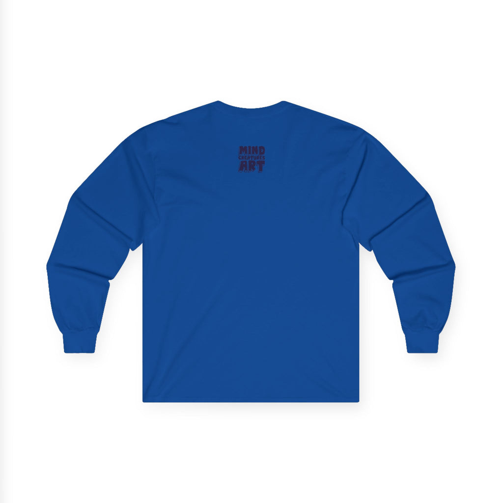 Who Are You? (Blue) Unisex Ultra Cotton Long Sleeve Tee