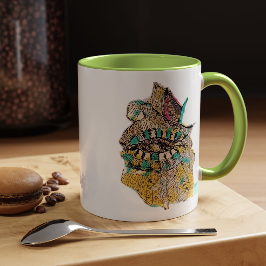 Hypnagogic (Gold) Accent Coffee Mug (11oz, 15oz)