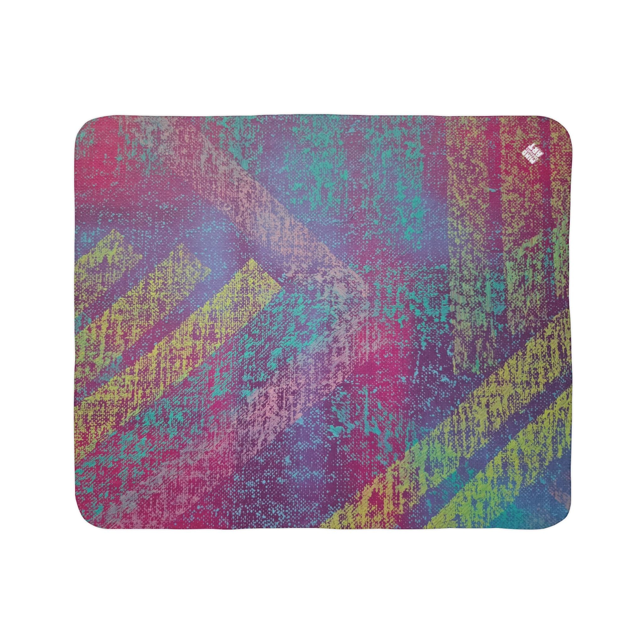 Construct Fleece Sherpa Blanket