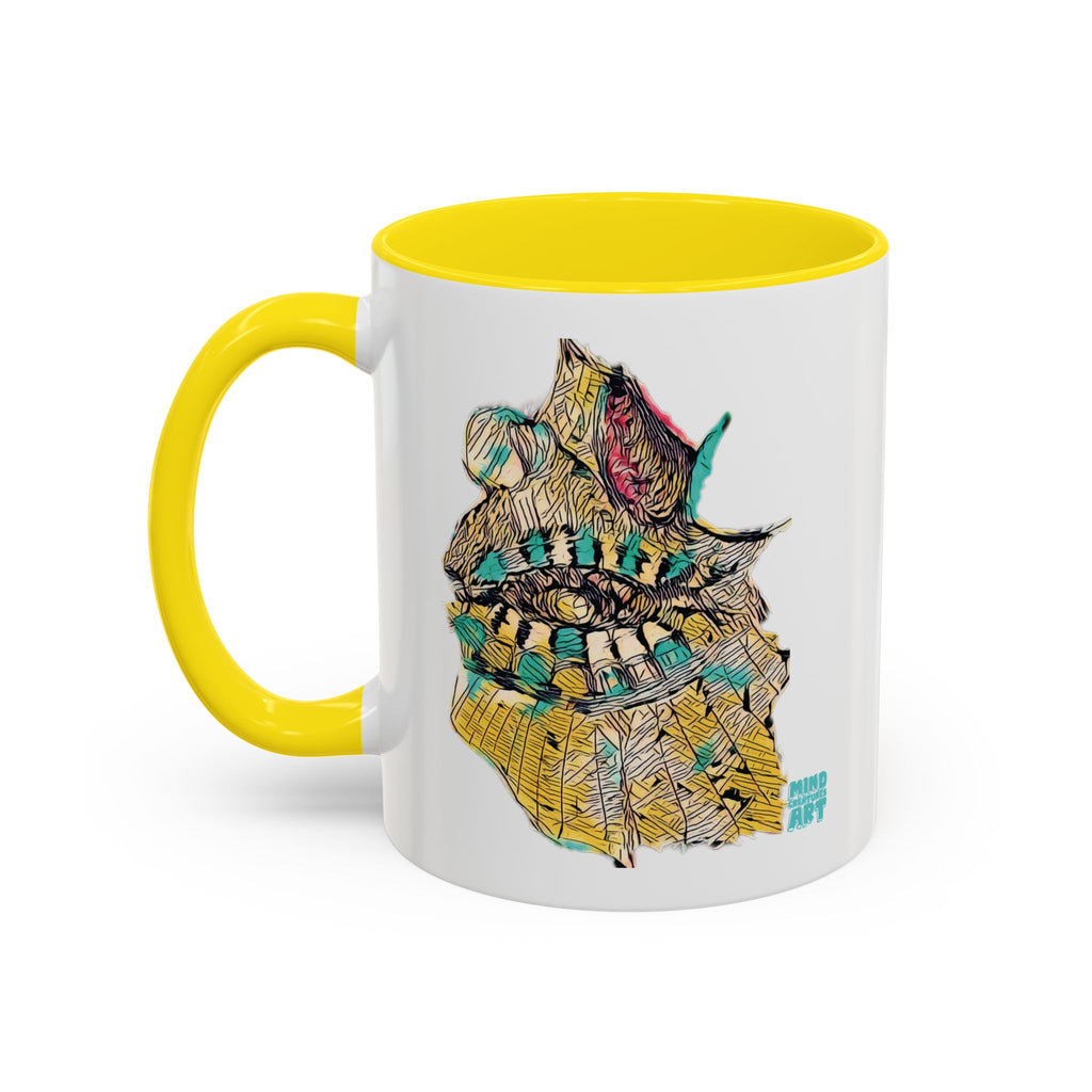 Hypnagogic (Gold) Accent Coffee Mug (11oz, 15oz)