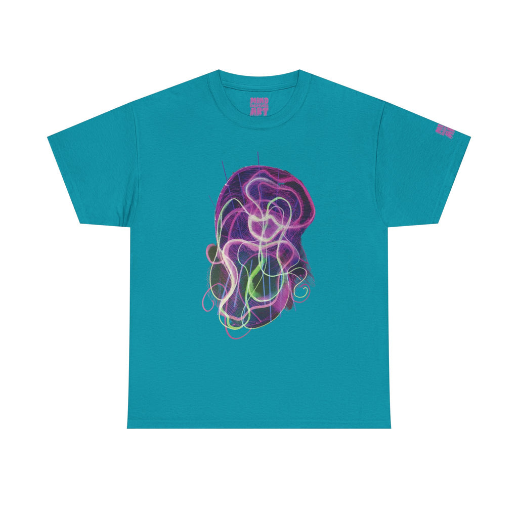 Davy Jones (Electric Purple) Unisex Heavy Cotton Tee