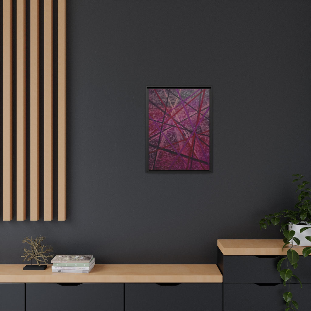 Knots Matte Canvas, Framed