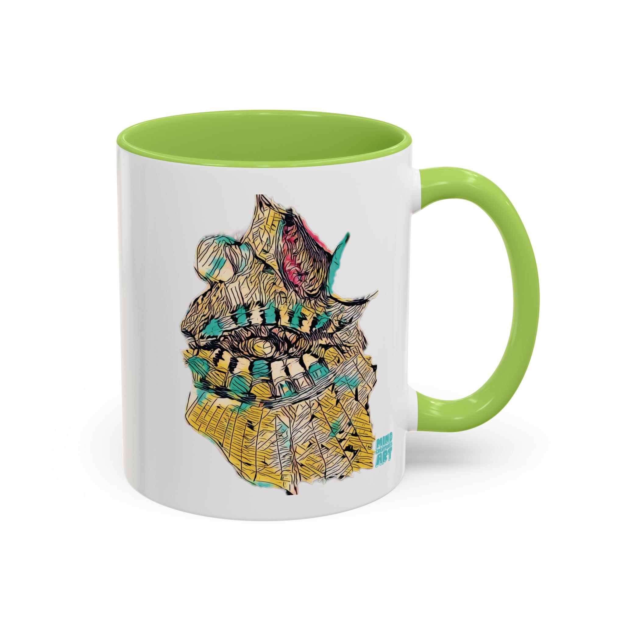 Hypnagogic (Gold) Accent Coffee Mug (11oz, 15oz)