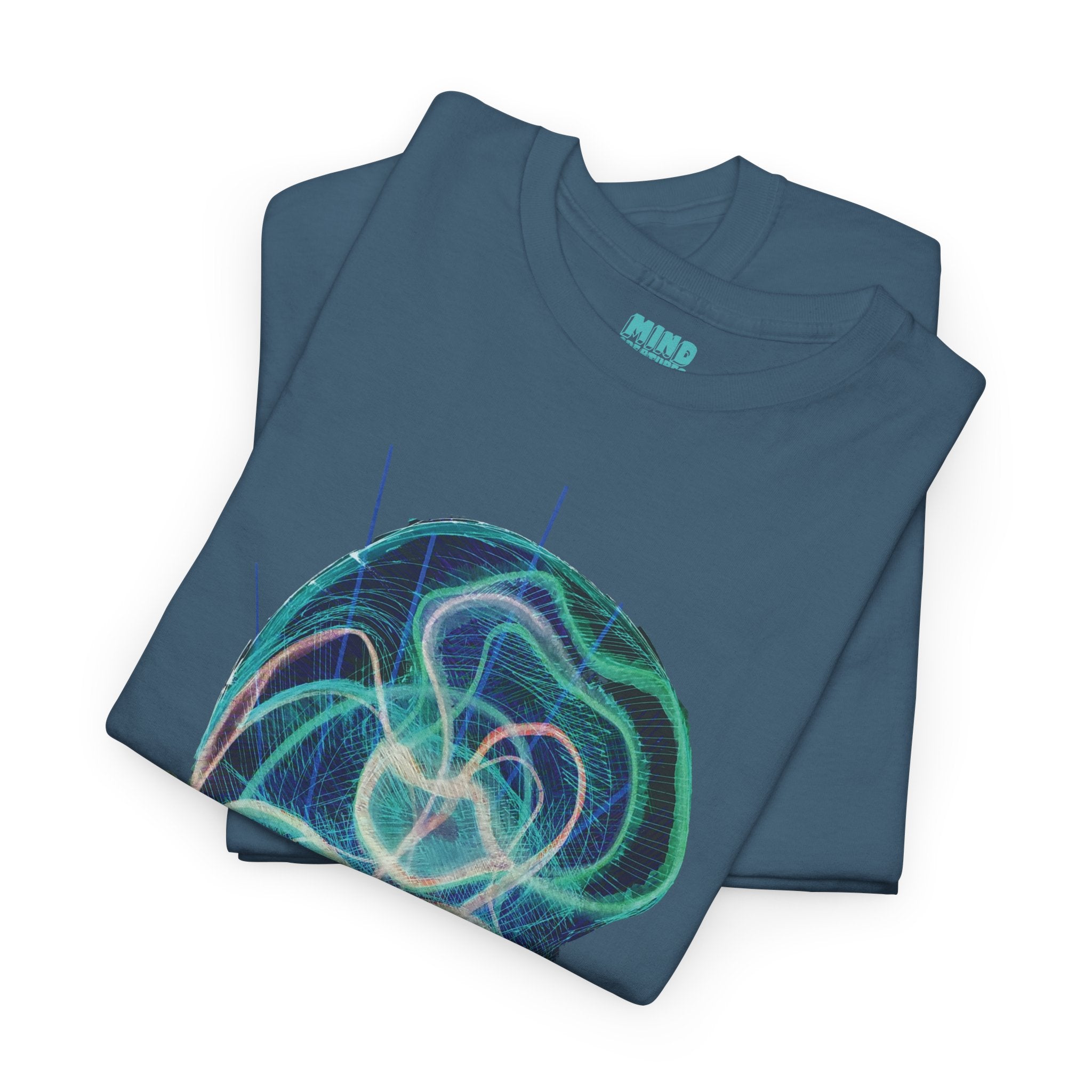 Davy Jones (Electric Teal) Unisex Heavy Cotton Tee