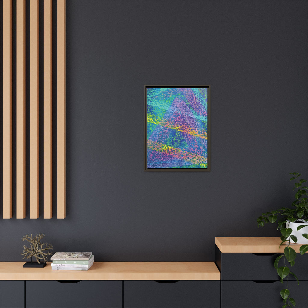 Vapor (V2) Matte Canvas, Framed